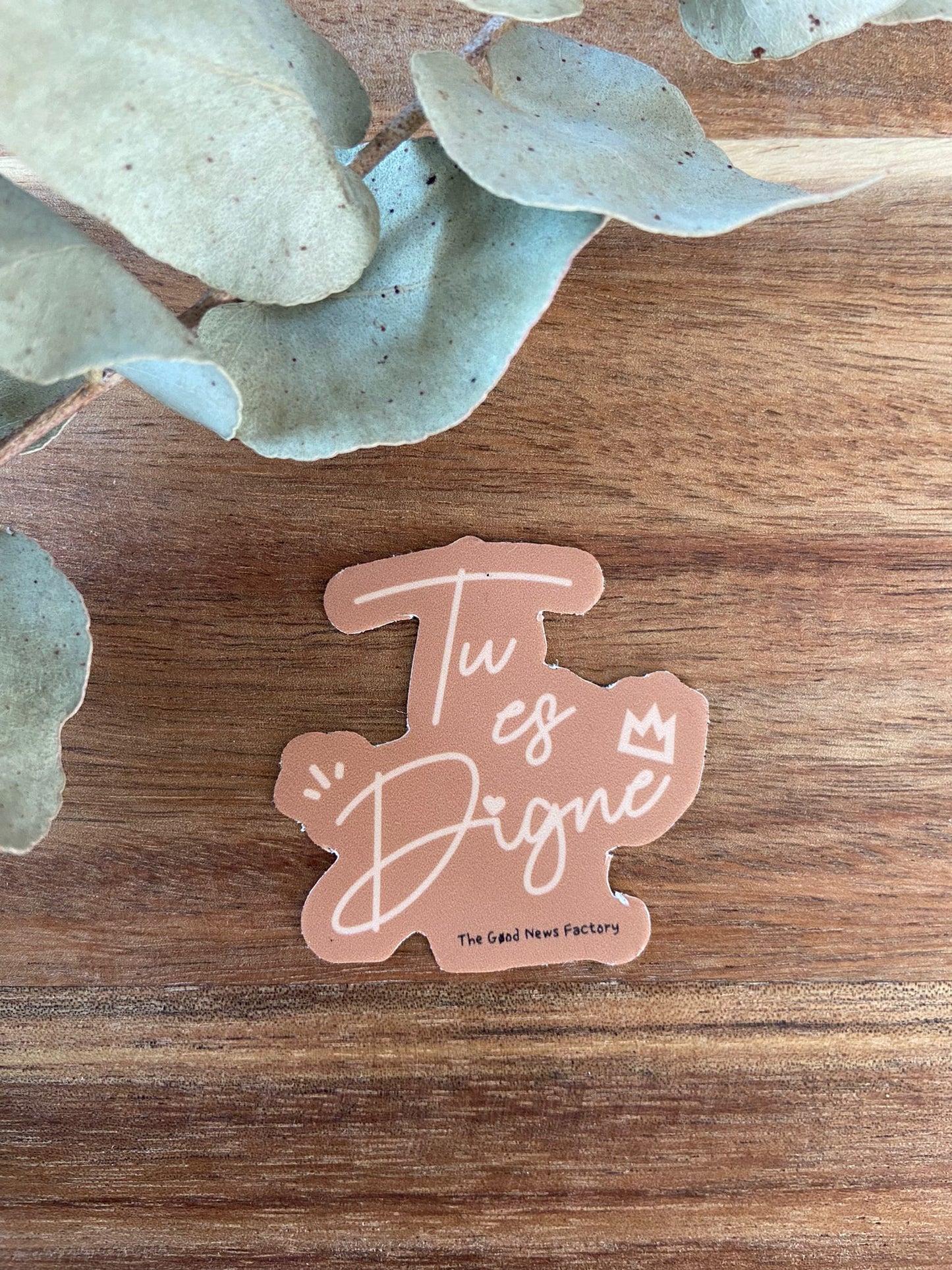 "TU ES DIGNE" - STICKER