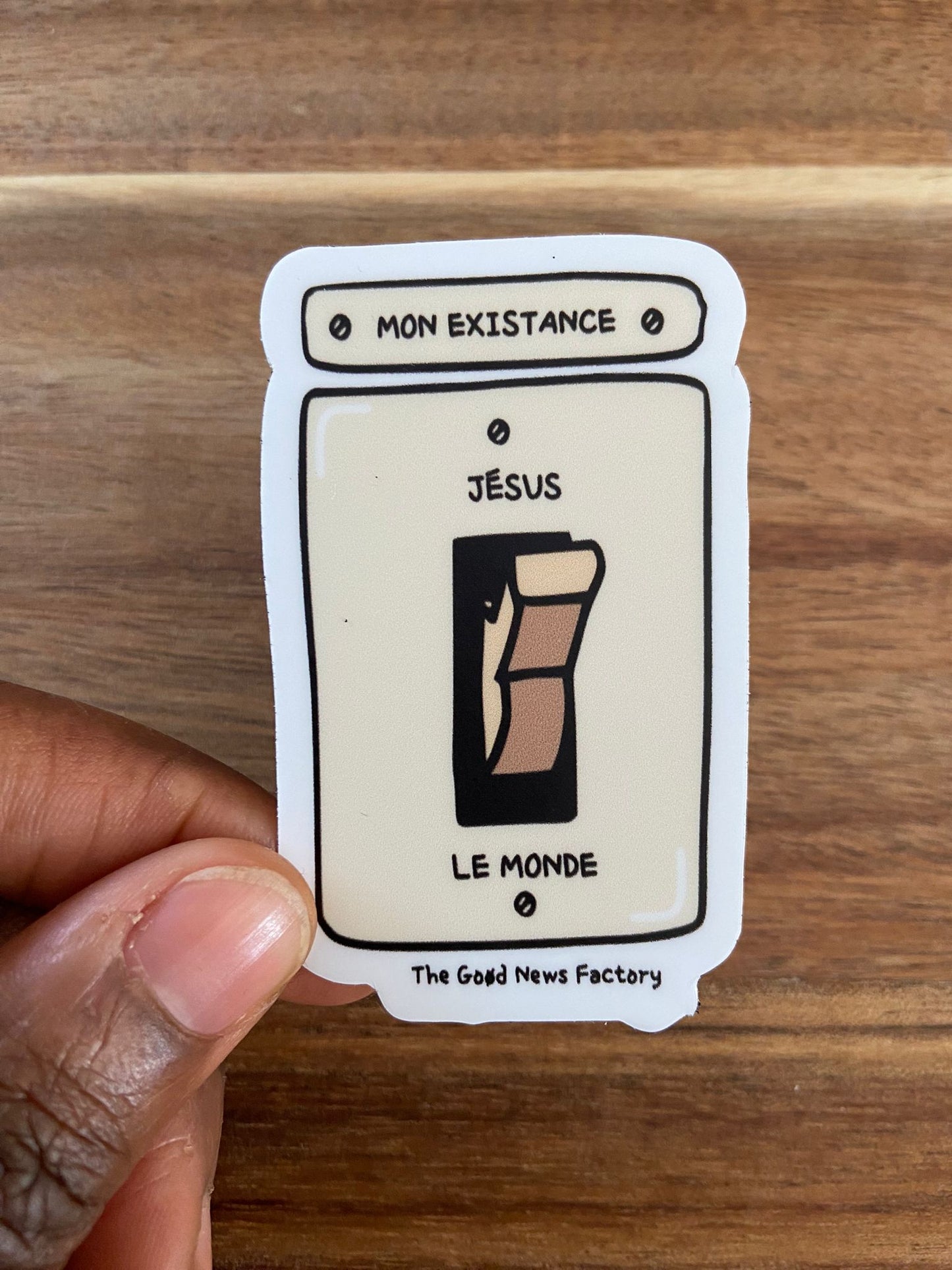 "INTERRUPTEUR" - STICKER