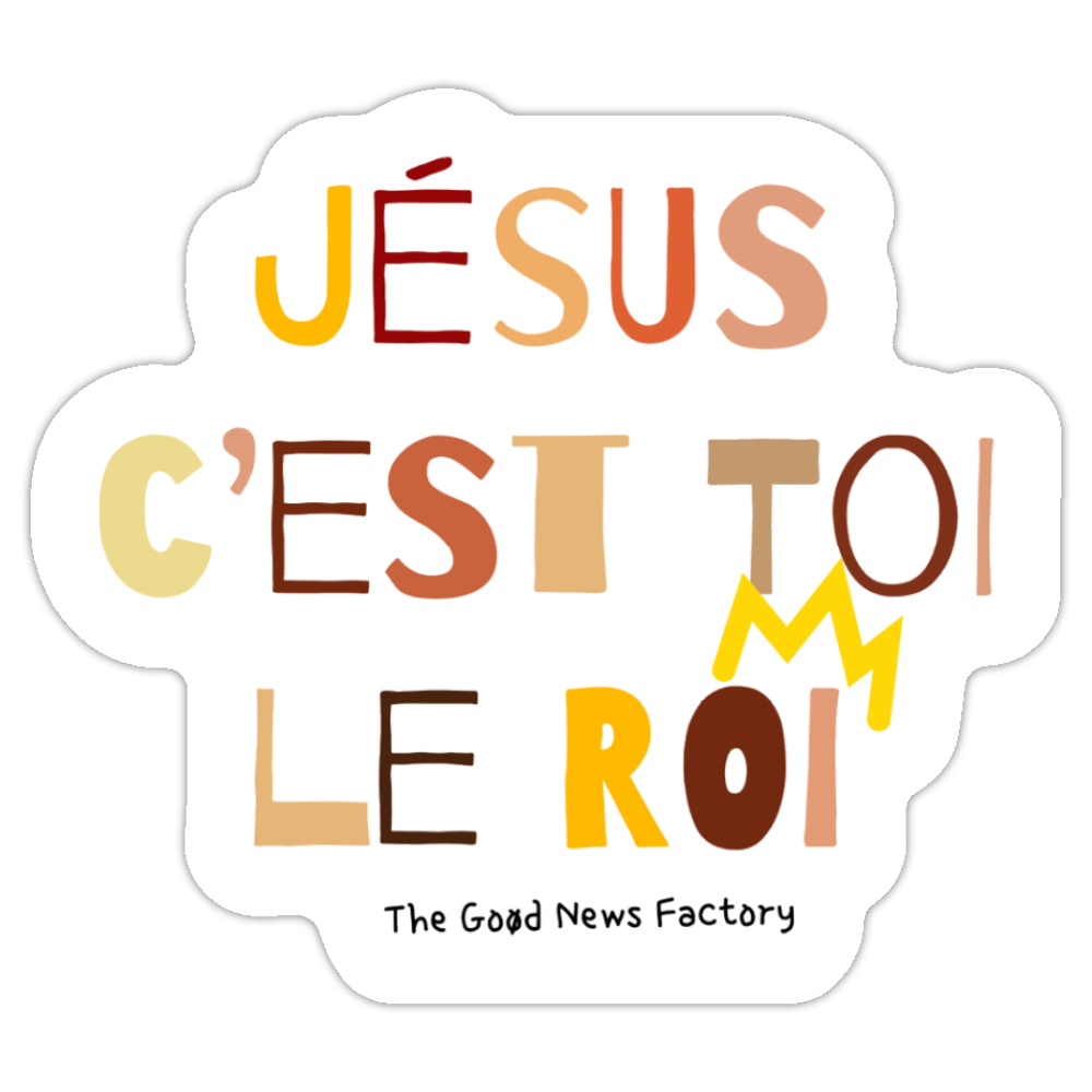 "JÉSUS ROI" - STICKER
