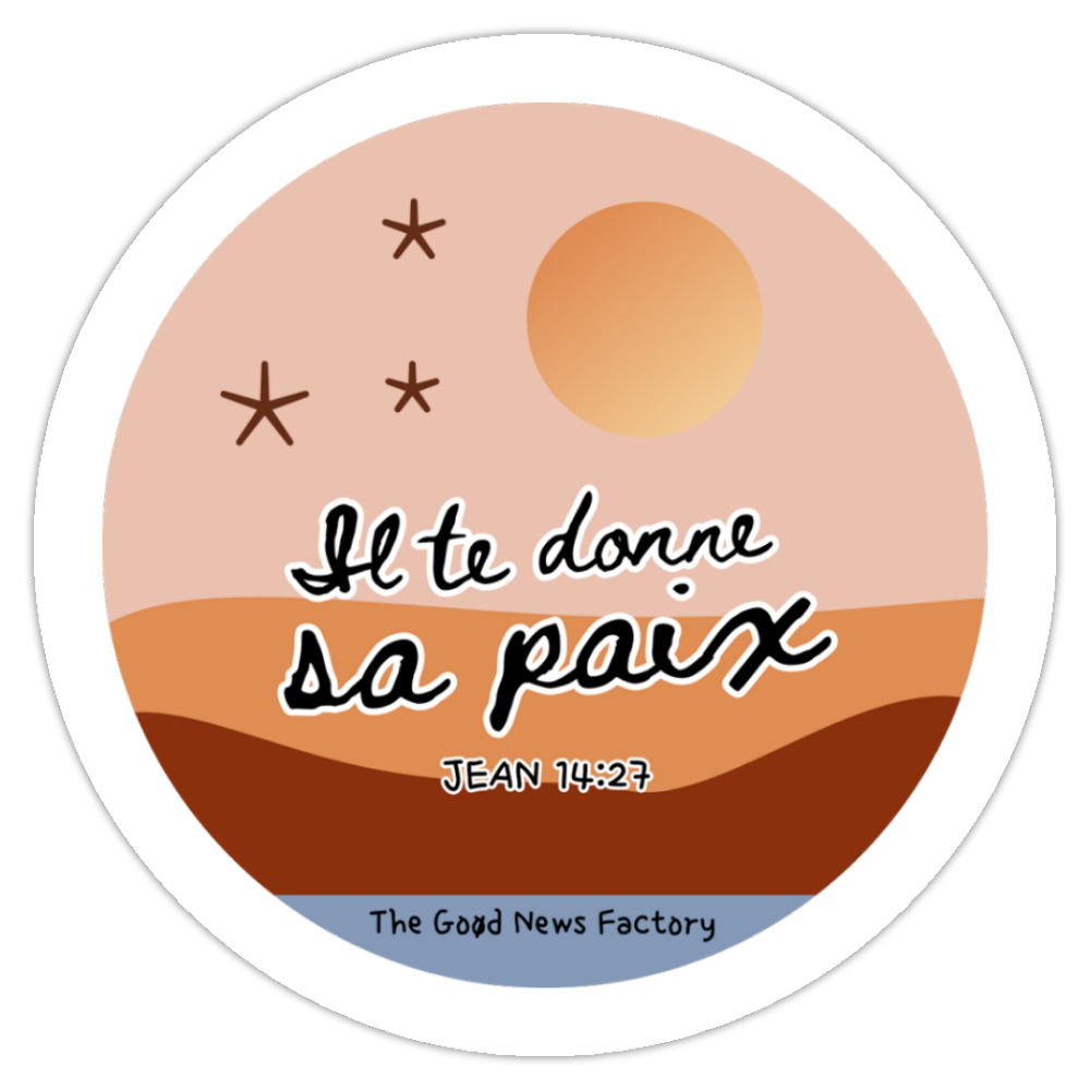"SA PAIX" - STICKER