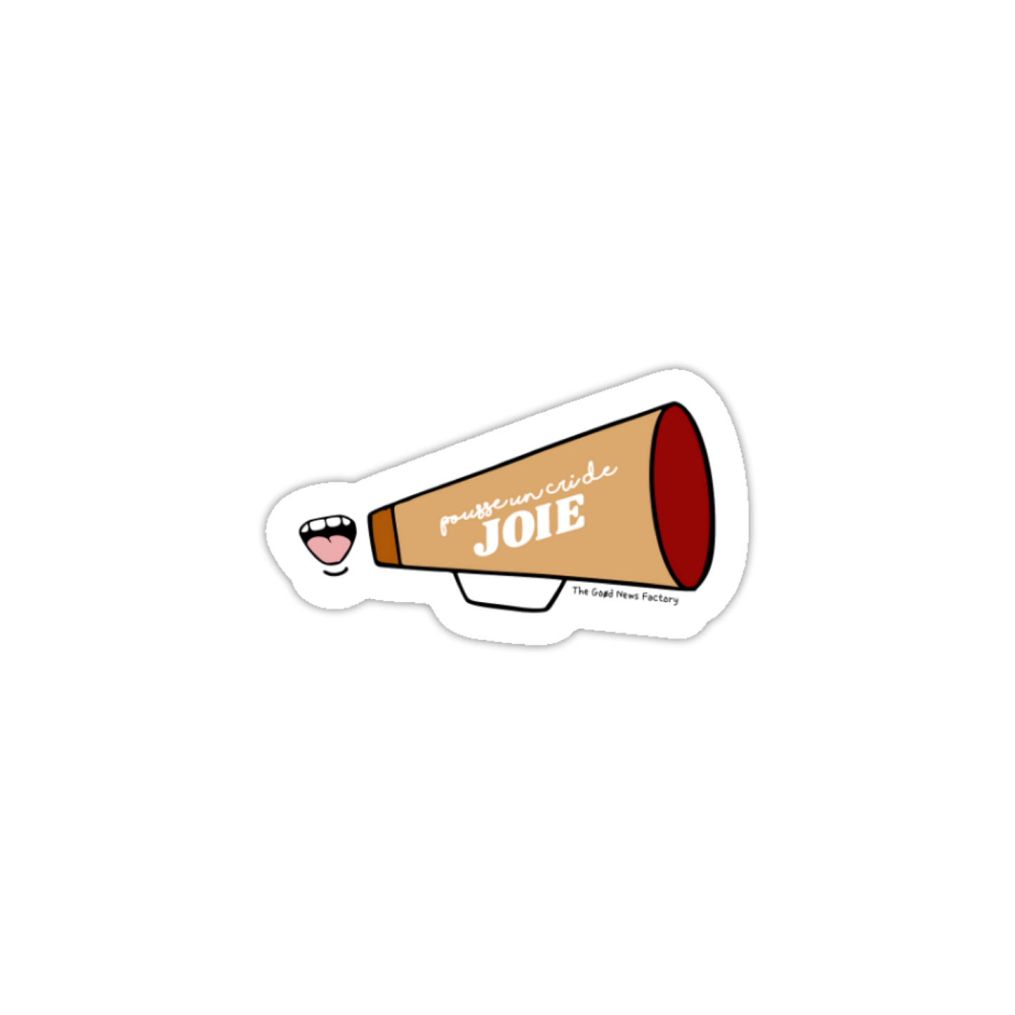 "CRIE DE JOIE" - STICKER