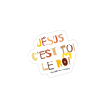 "JÉSUS ROI" - STICKER