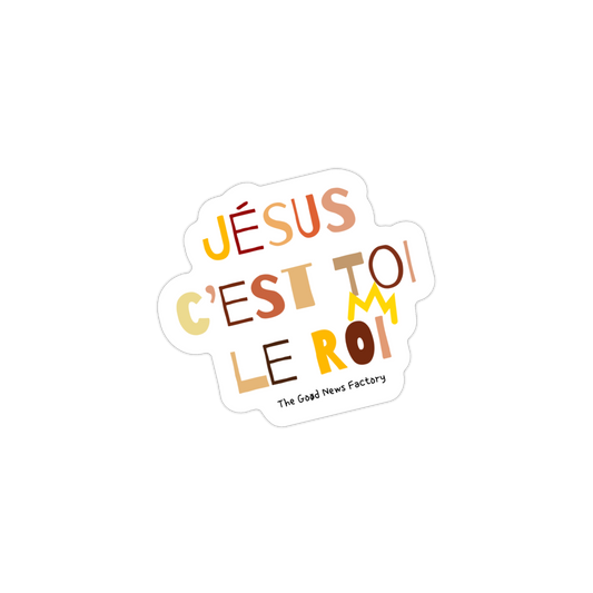 "JÉSUS ROI" - STICKER