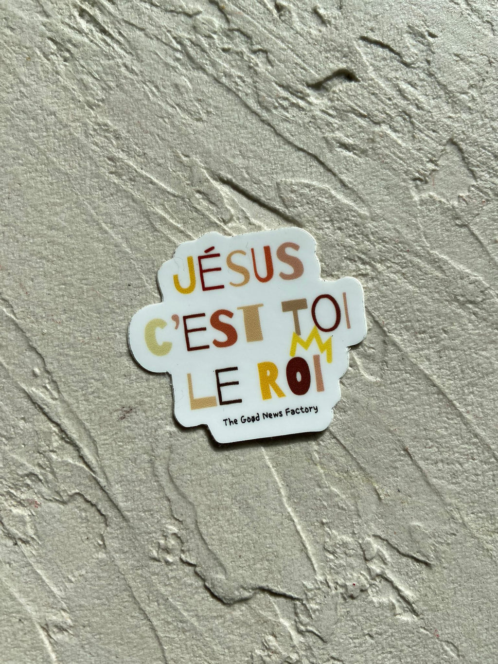"JÉSUS ROI" - STICKER
