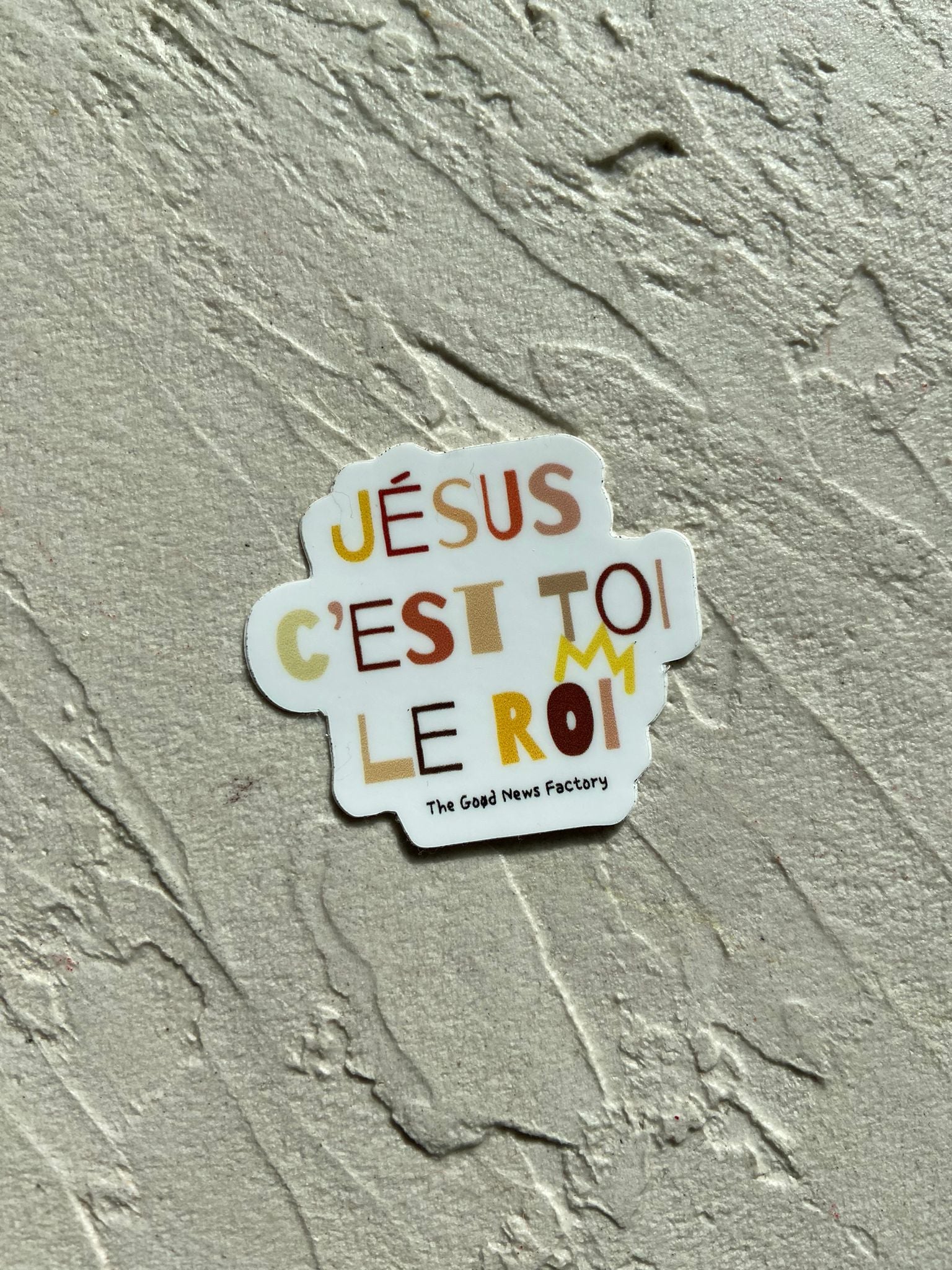 "JÉSUS ROI" - STICKER