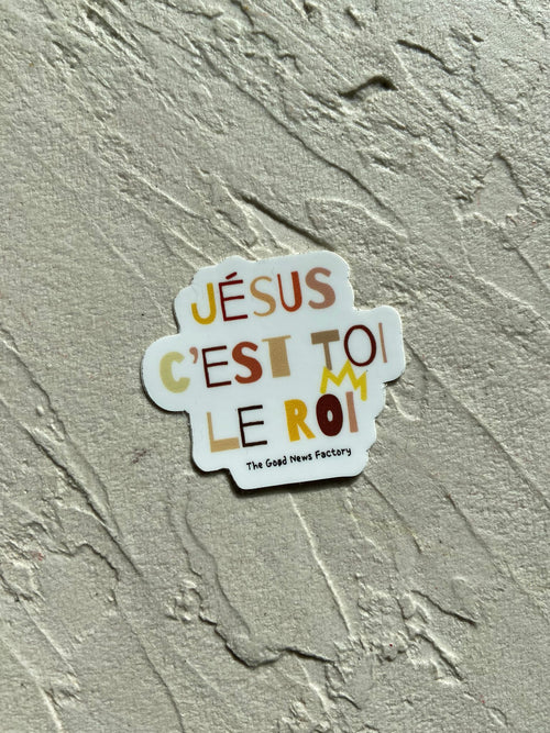 "JÉSUS ROI" - STICKER