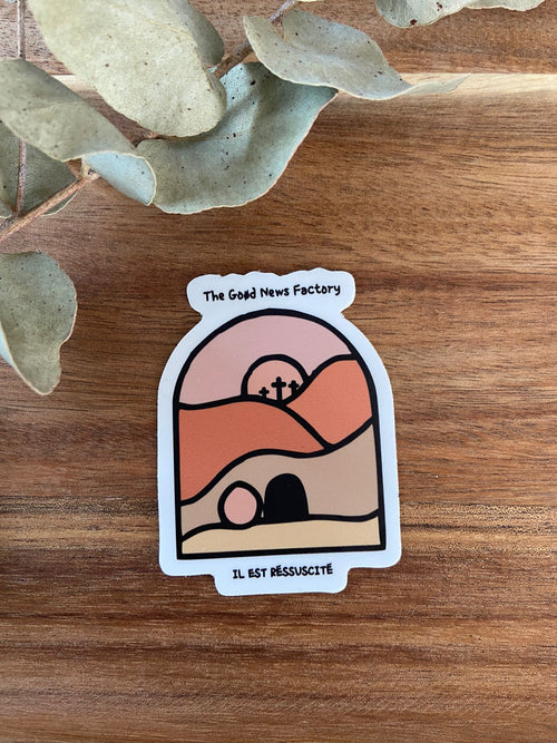 "IL EST RÉSSUSCITÉ" - STICKER