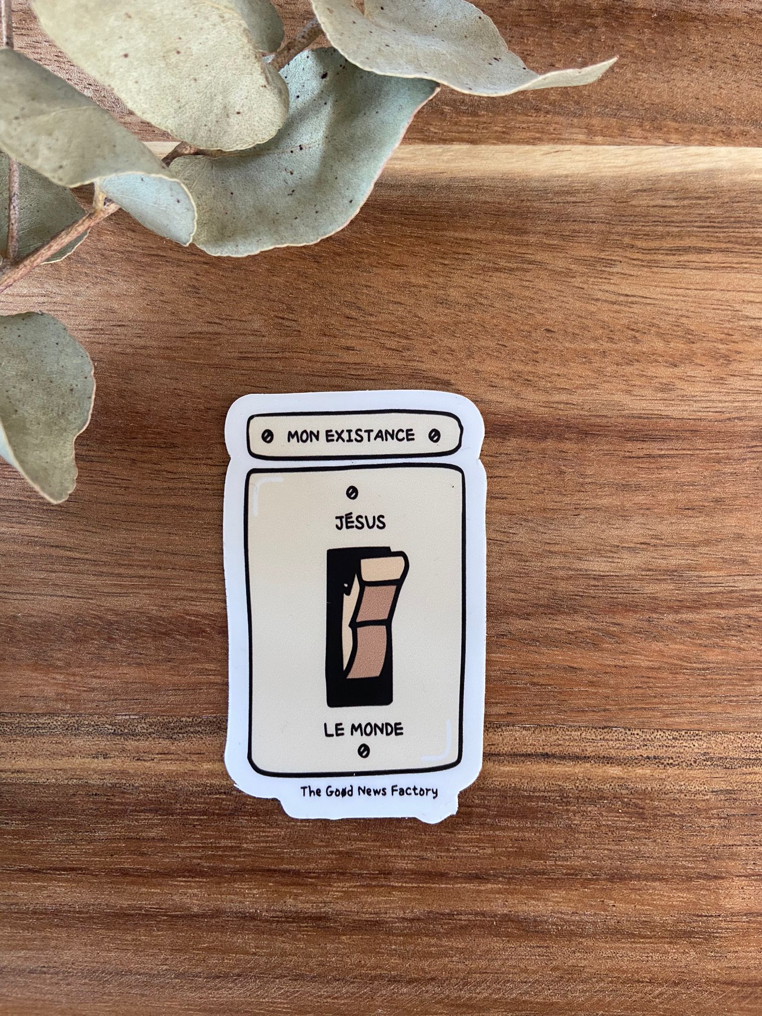 "INTERRUPTEUR" - STICKER