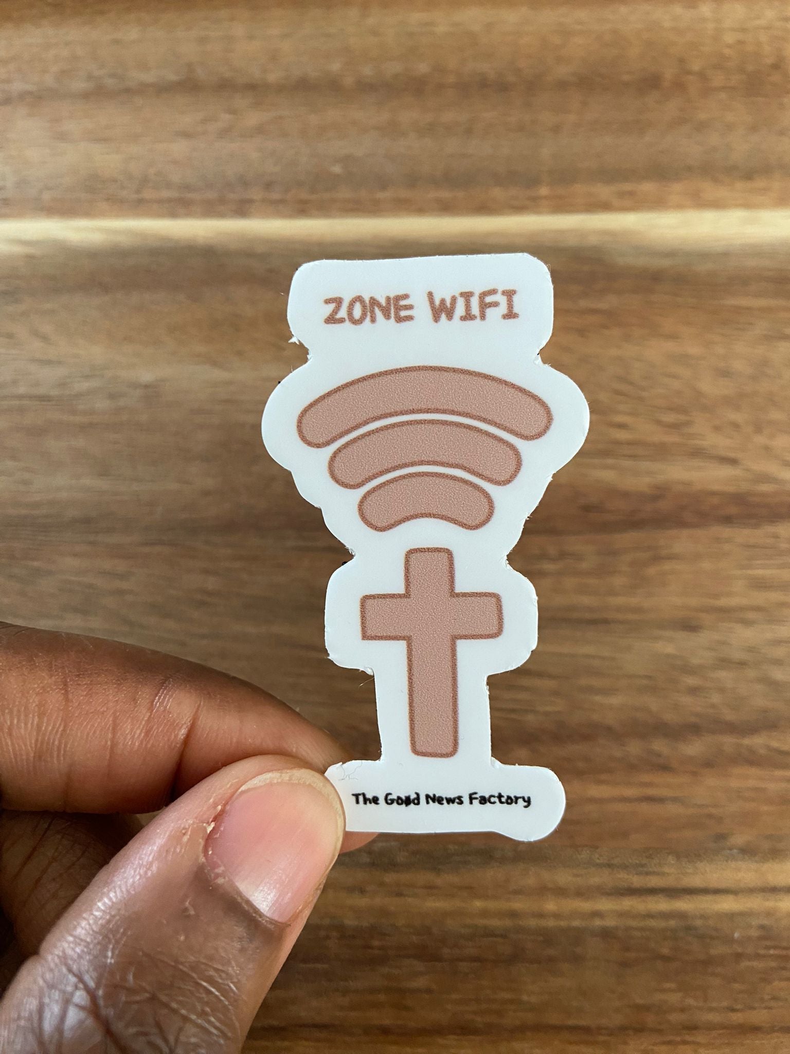 "CONNEXION WIFI" - STICKER
