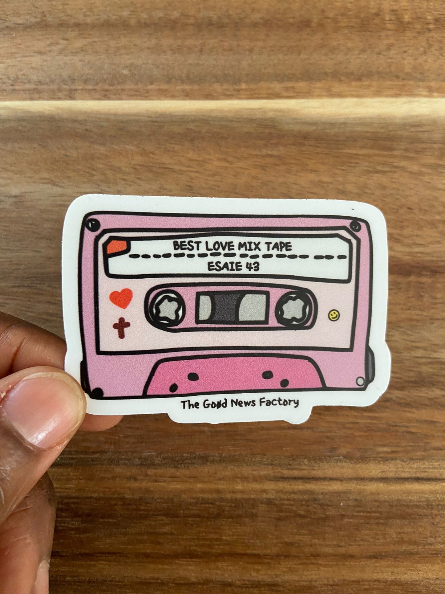 "LOVE CASSETTE" - STICKER