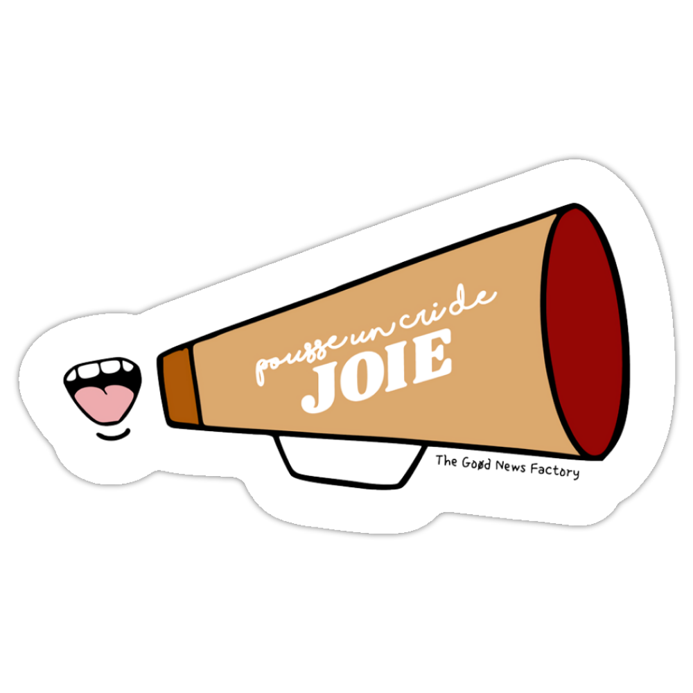"CRIE DE JOIE" - STICKER